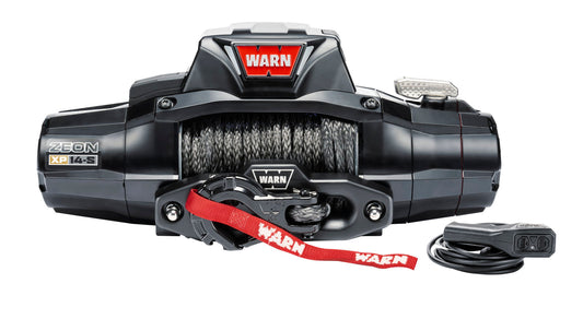 WARN Seilwinde ZEON XP 14 12V 6.350 kg Zugkraft inkl. Kunststoffseil