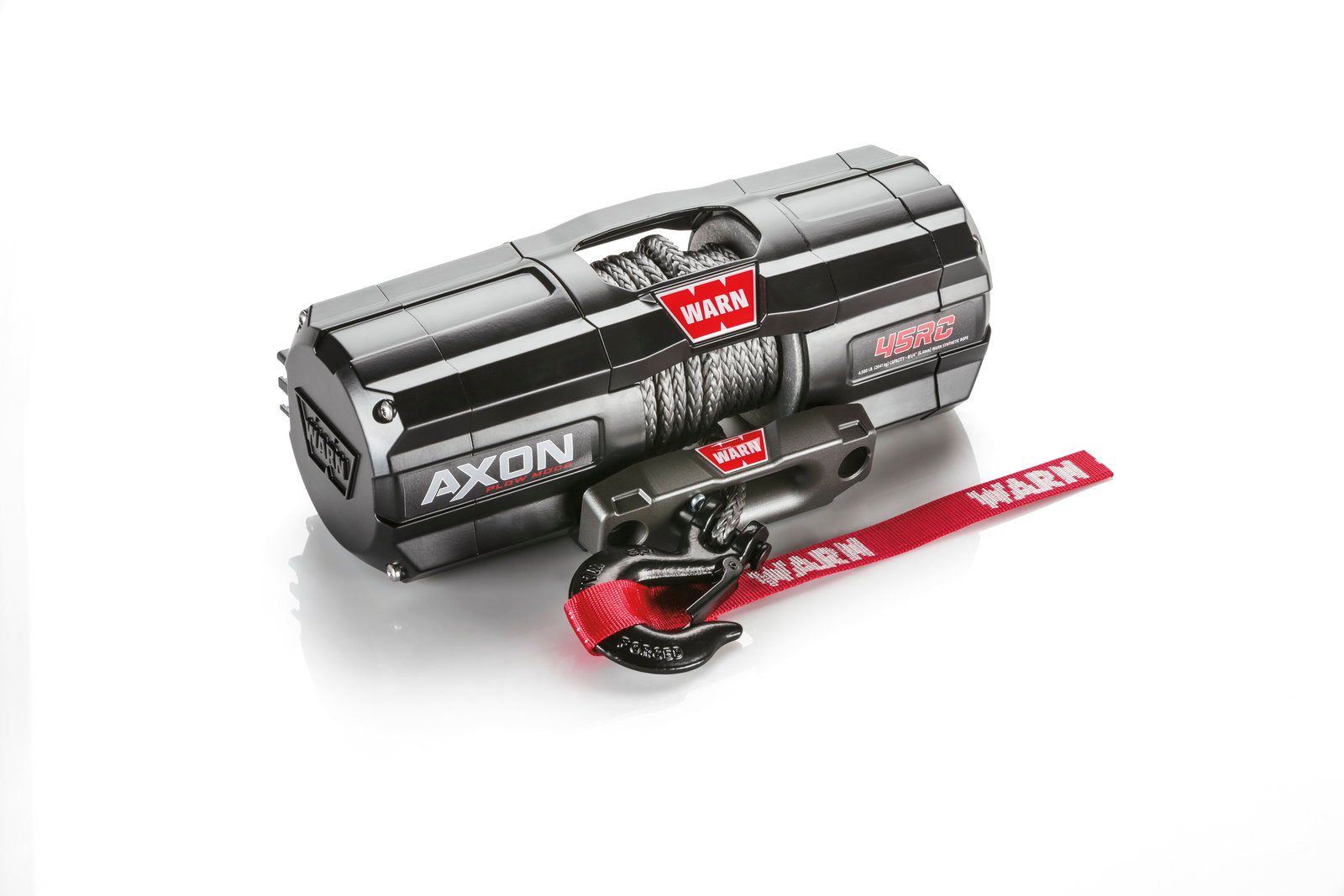 WARN Seilwinde AXON 45-RC 2041 kg Zugkraft, mit 8m Synthetik Seil