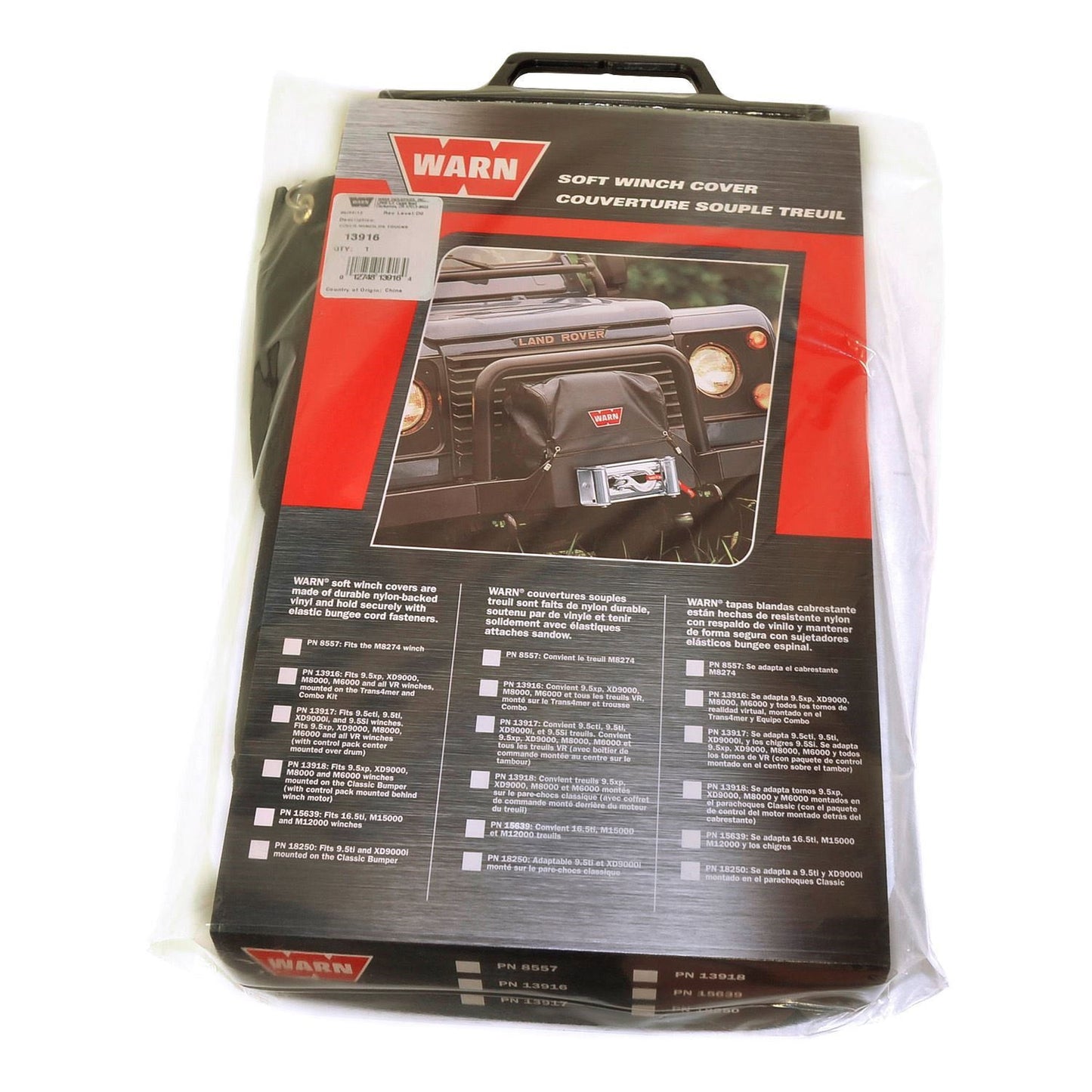 WARN Abdeckhaube M6000 - XD9000 Relaiskasten seitlich