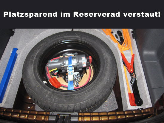 Seilwindenträger für Abschleppöse