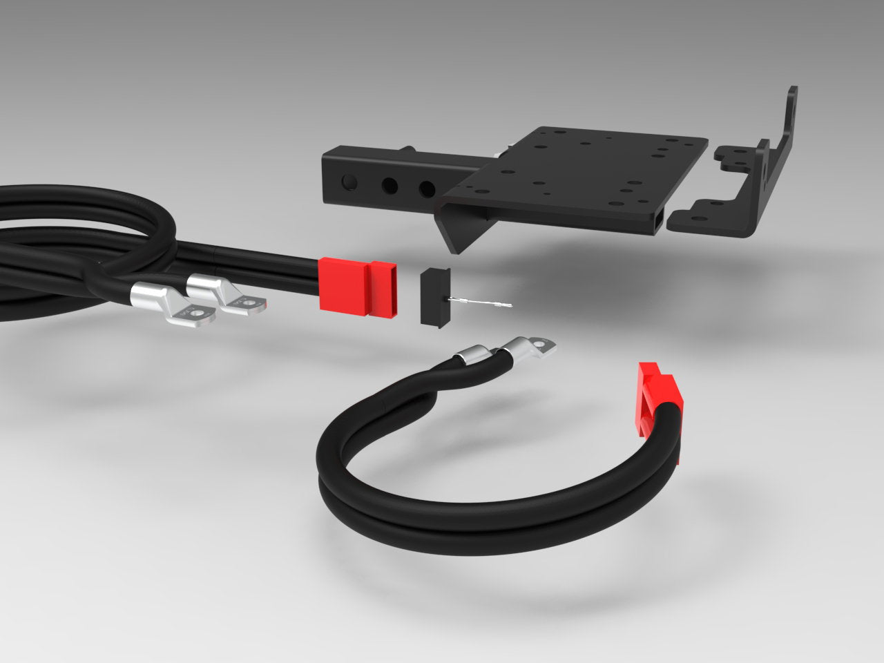 Multi-Mount Seilwindenträger Set "groß" mit 50mm Vierkantaufnahme