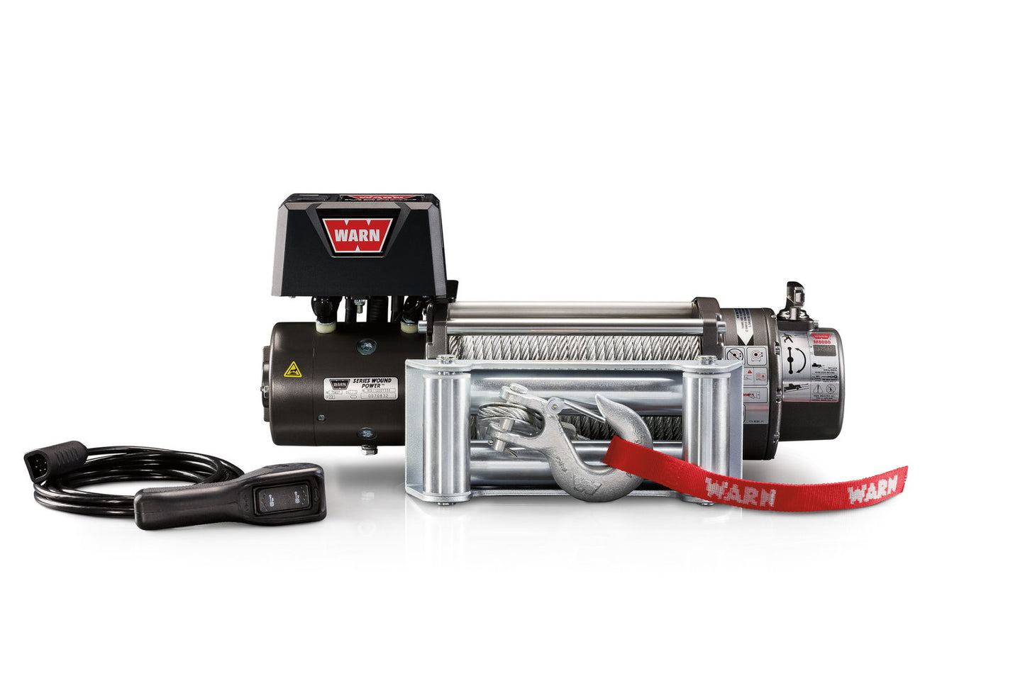 WARN Seilwinde M8000 12V 3.630 kg Zugkraft