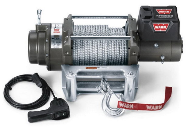 WARN Seilwinde M12000 24V 5.400 kg Zugkraft, inkl. OLI