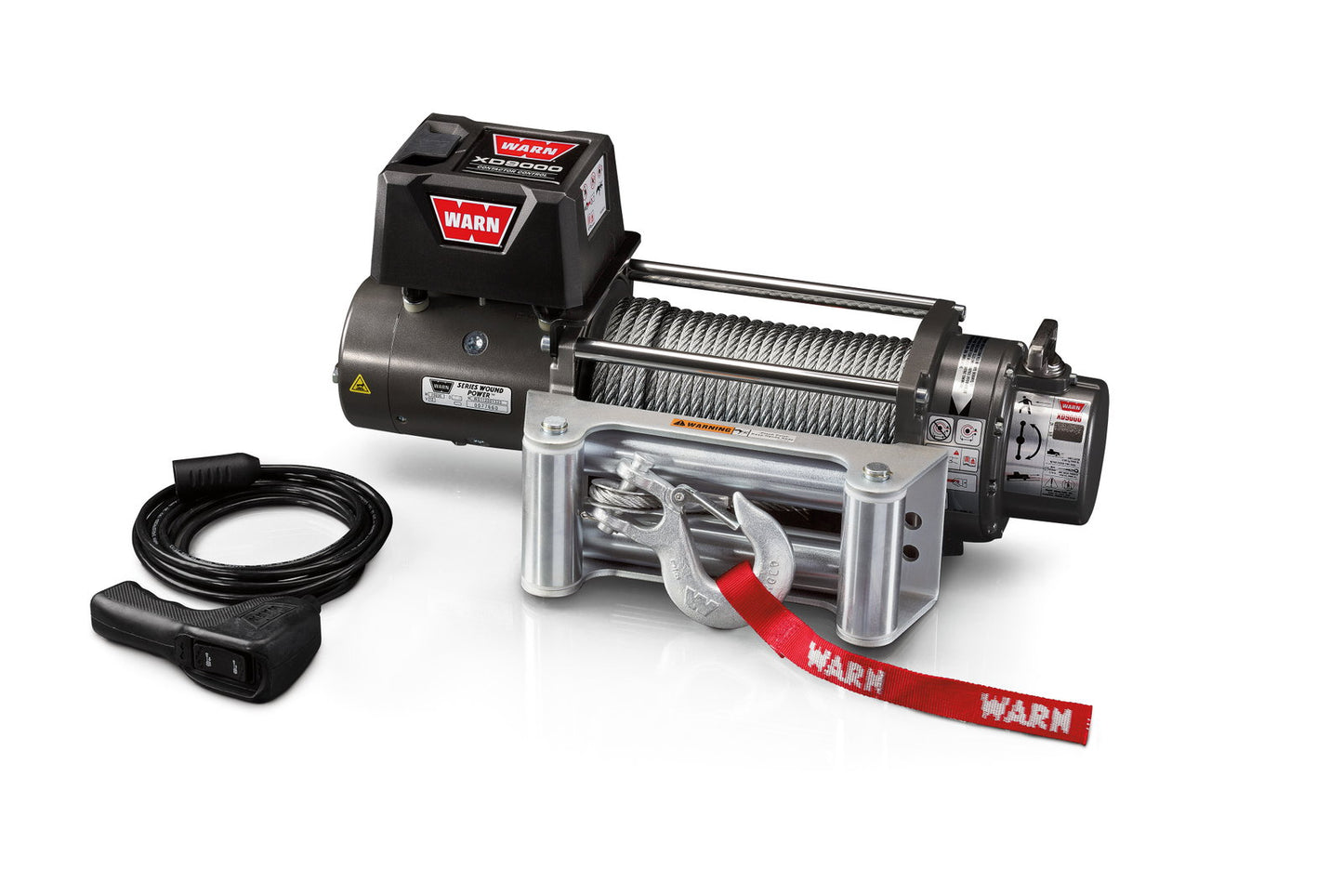 WARN Seilwinde XD9000 12V 4.080 kg Zugkraft