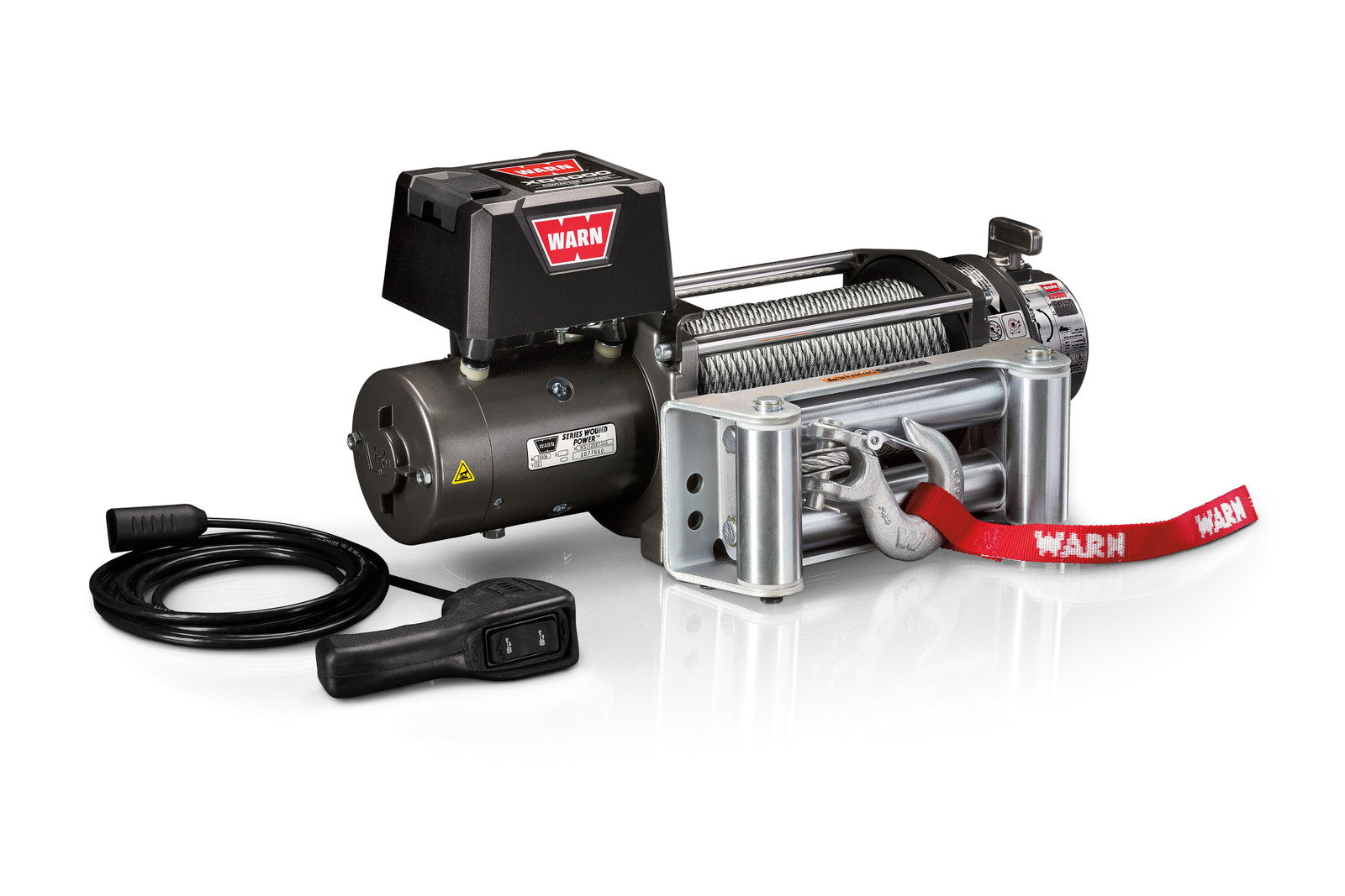 WARN Seilwinde XD9000 12V 4.080 kg Zugkraft