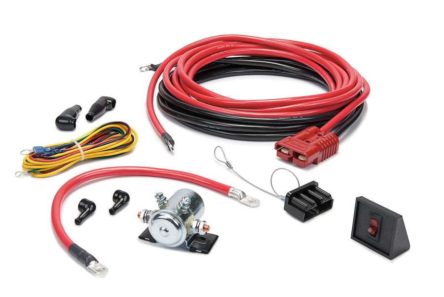 WARN 6.0 m power cable, with 175A plug and cover, incl. isolation relay