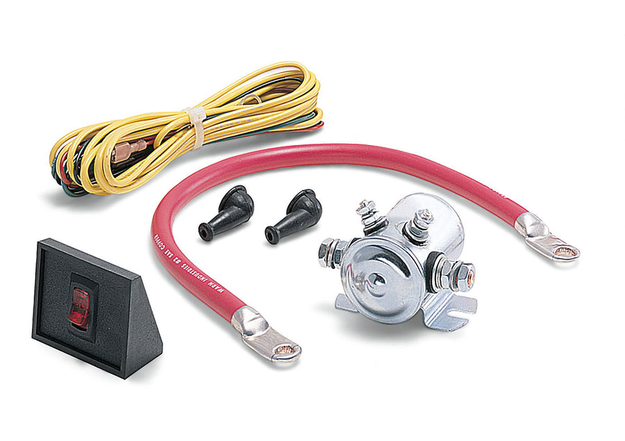 WARNING Circuit breaker, 12-volt incl. relay + protective cap