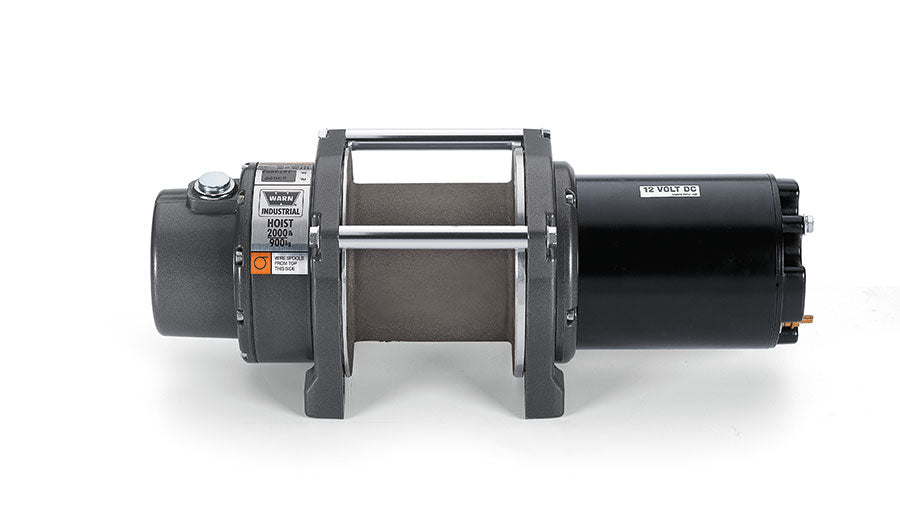WARN DC2000 MF 12V 907Kg Hublast, inkl. Steuerung, OLI, Fernbedienung