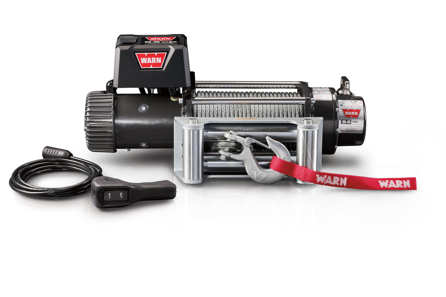 WARN Seilwinde 9.5XP 12V 4.300 kg Zugkraft inkl. Funkfernbedienung
