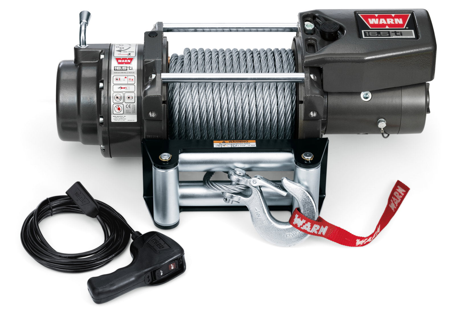 WARN Seilwinde 16.5ti 12V 7.480 kg Zugkraft