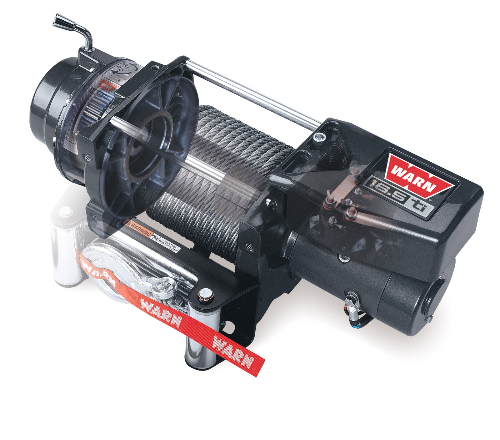 WARN Seilwinde 16.5ti 12V 7.480 kg Zugkraft