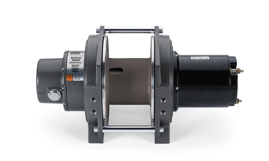 WARN DC2000 LF 12V 907Kg Hublast, inkl. Steuerung, OLI, Fernbedienung