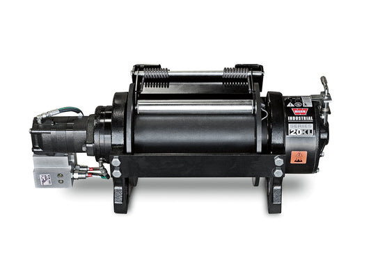 WARN Winde Serie 20, Hydraulik, 9,07to. -lange Trommel-, mechanischer Freilauf