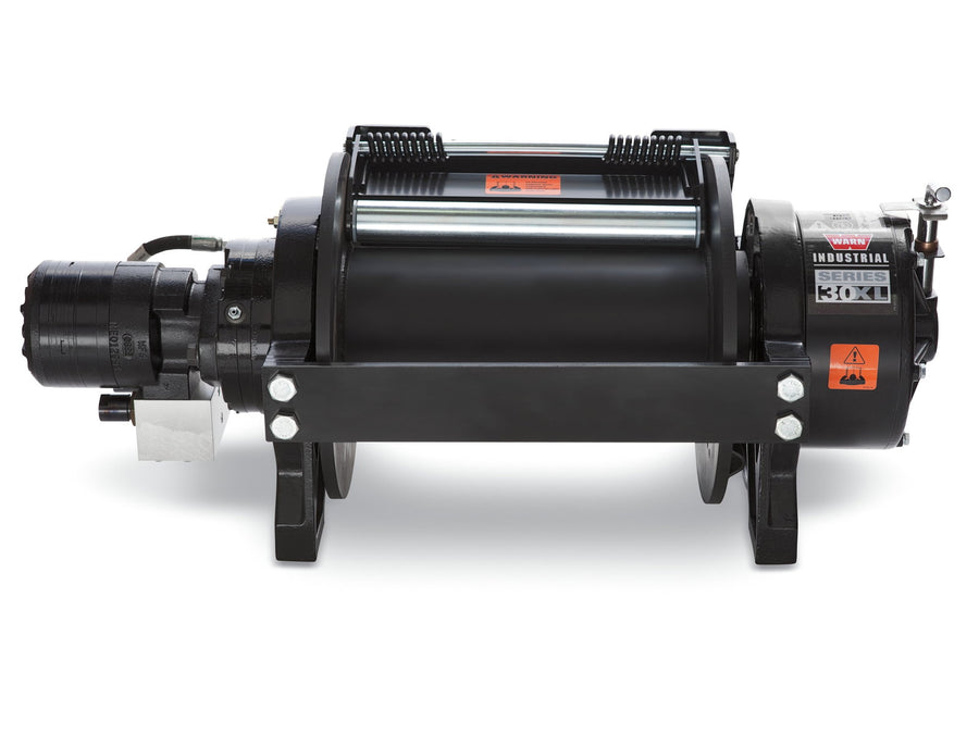 WARN Winch Series 30, Hydraulic, 13.6 tons -long drum-, mechanical freewheel