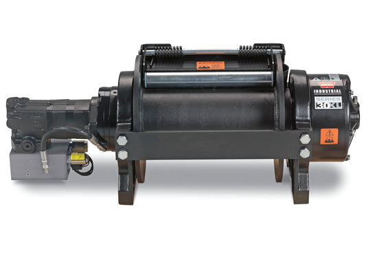 WARN Winde Serie 30 Hydraulik, 13,6 to. -lange Trommel, m. Luftfeilauf, 2-Gang