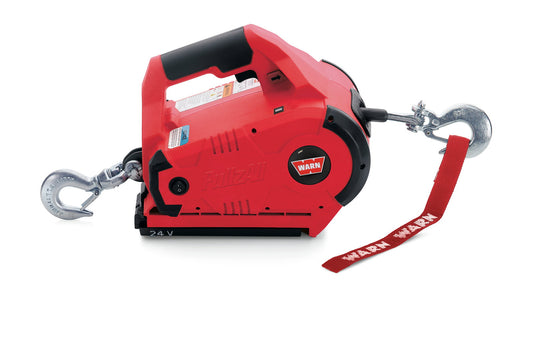 WARN Works Pullzall, 454 kg, 24V Akku incl. Schnellladegerät und Ersatz-Akku