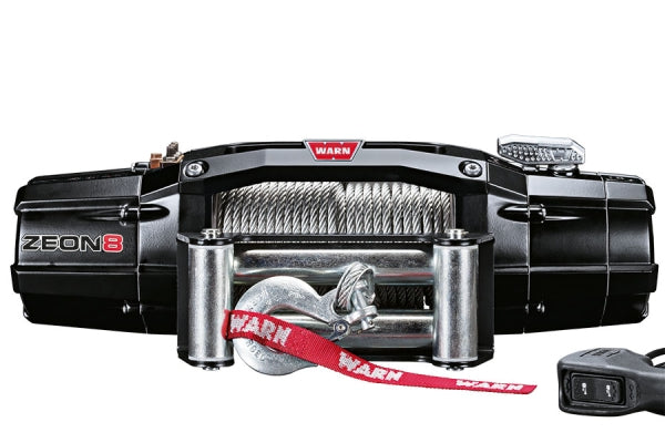 CABLE WINCH WARN ZEON 8 12V 3,600 KG PULLING FORCE
