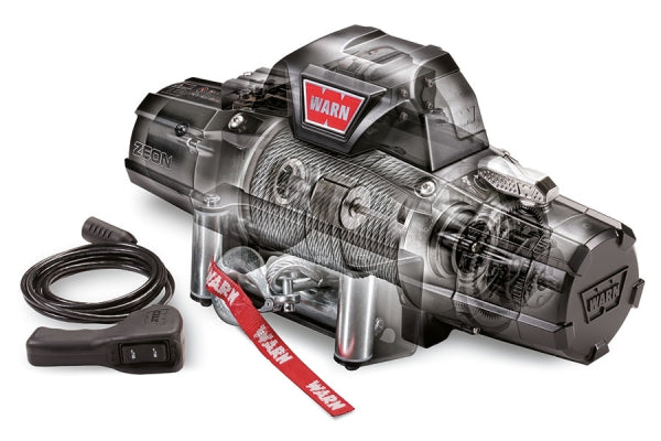 CABLE WINCH WARN ZEON 10 12V 4,500 KG PULLING FORCE