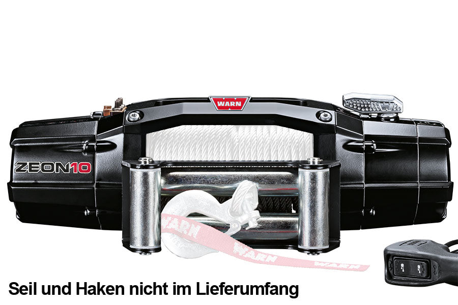 WARN Seilwinde ZEON 10 24V 4.536 kg Zugkraft, ohne Seil, inkl. OLI