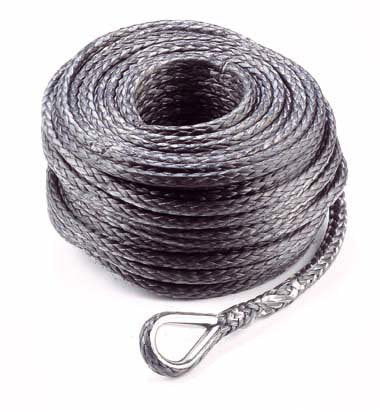Kunststoffseil Dynatec, 50 m x 9 mm, MBK 90 kN, 1 Ende glatt & 1 eingepr. Kausche