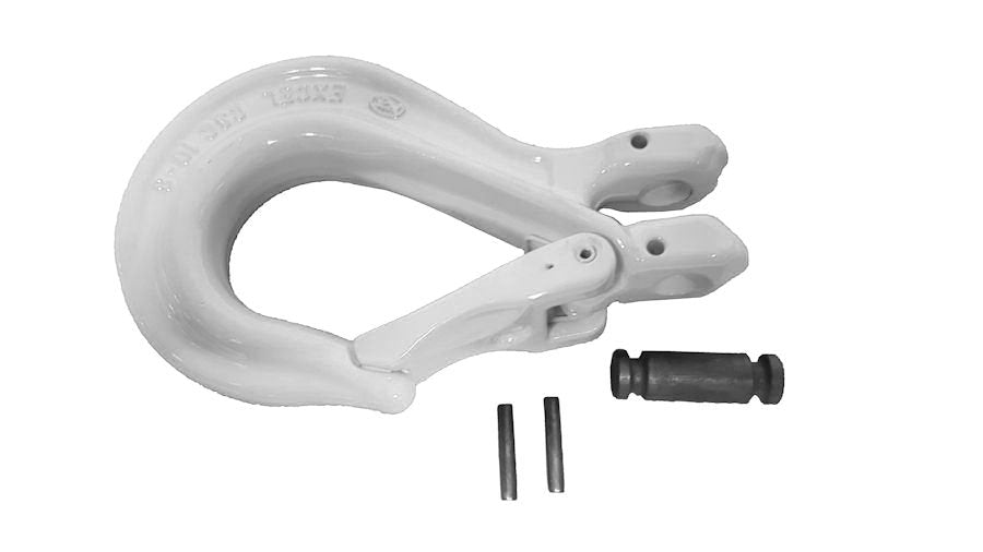 Haken für Kunststoffseil 12mm, inkl. Verbinder, 3.200 kg Tragkraft