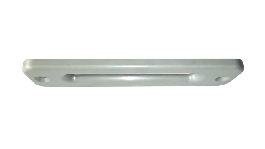 Aluseilfenster LA 254mm silber eloxiert, für Kunststoffseil