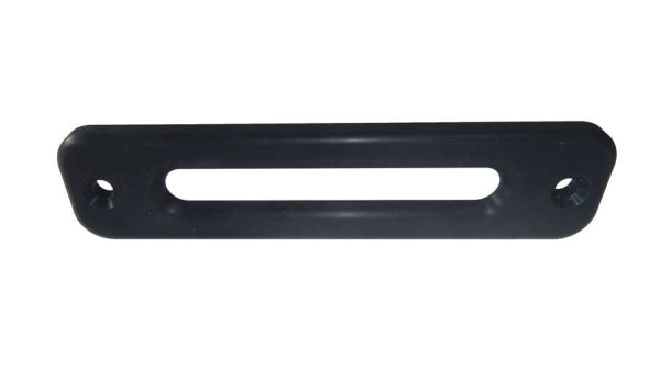 ALUSEILFENSTER LA 254MM SCHWARZ ELOXIERT, FÜR KUNSTSTOFFSEIL