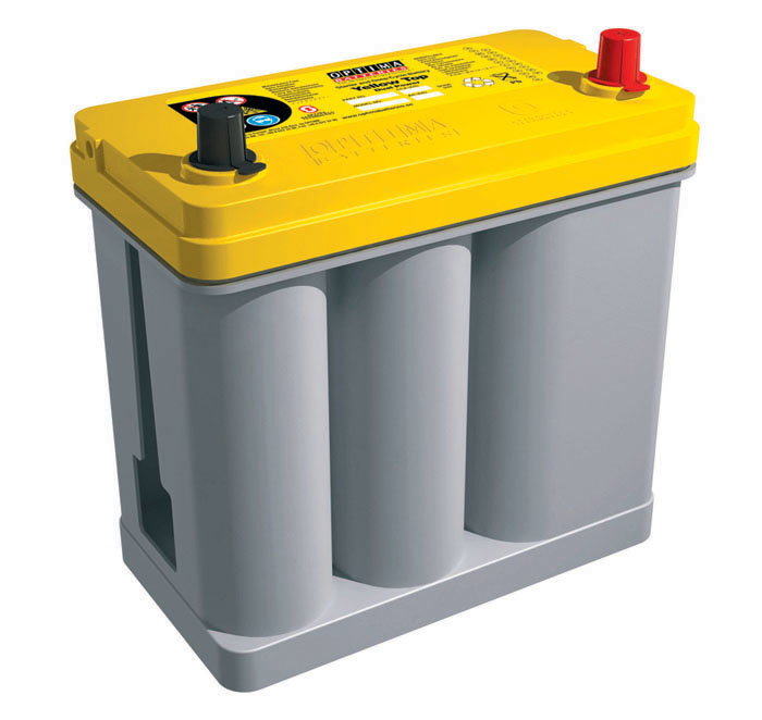 OPTIMA Batterie Yellow Top 2,7LS, mit 2 Anschlüssen