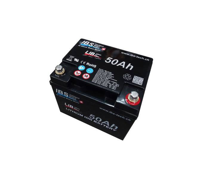 IBS 50Ah LiFePO4 Lithium Batterie 198x165x170mm