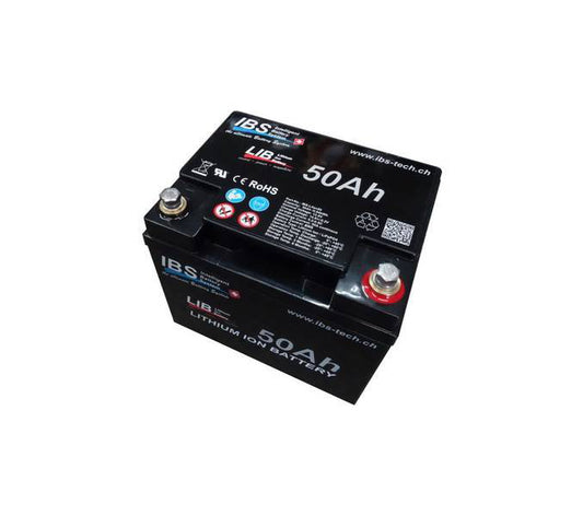 IBS 50Ah LiFePO4 Lithium Batterie 198x165x170mm