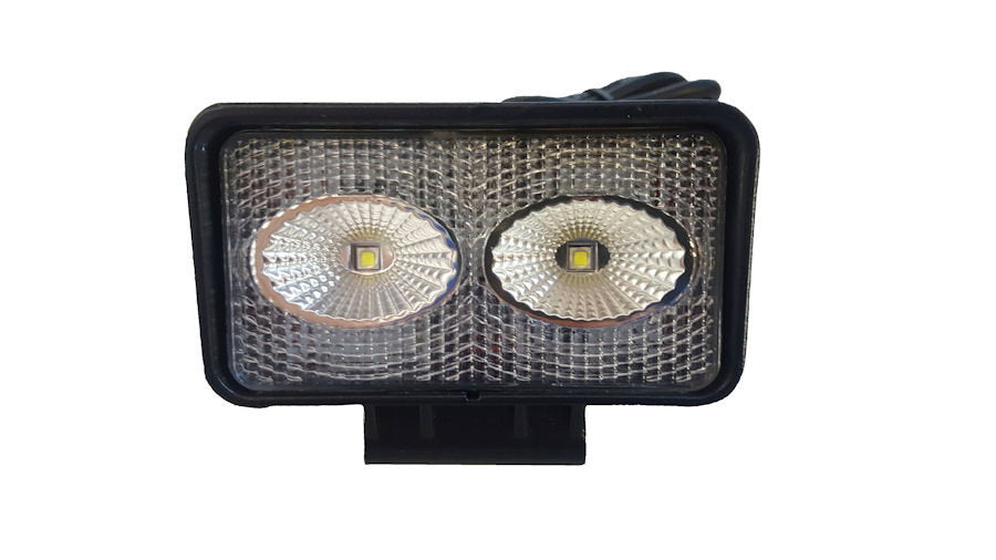 Arbeitsscheinwerfer LED 2000 Lumen 110x56x60(114 mit Fuß) 12/24 Volt