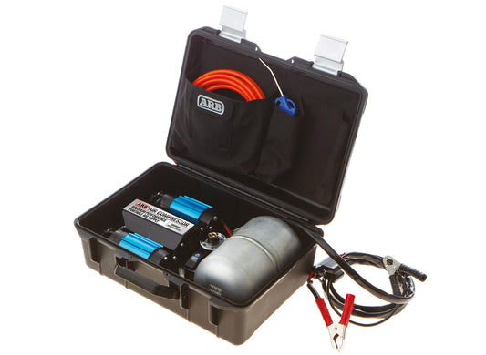 ARB twin compressor 12V, CKMTP12, including accessories, 6m hose and 4L tank