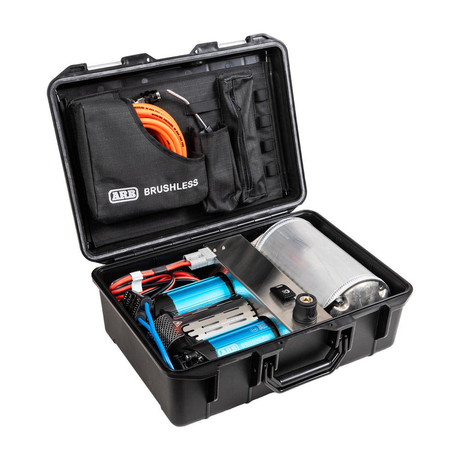 ARB Brushless Twin Compressor 12-Volt, in case incl. accessories, CKBLTP12