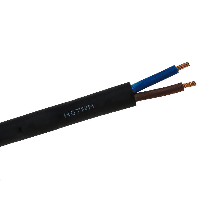 Helukabel H07RN-F black 2 x 6 mm² sold per linear meter