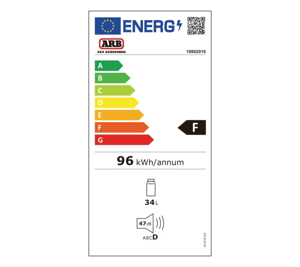 ARB ZERO SINGLE ZONE KÜHLBOX 36L 12-V/24-V/220-V