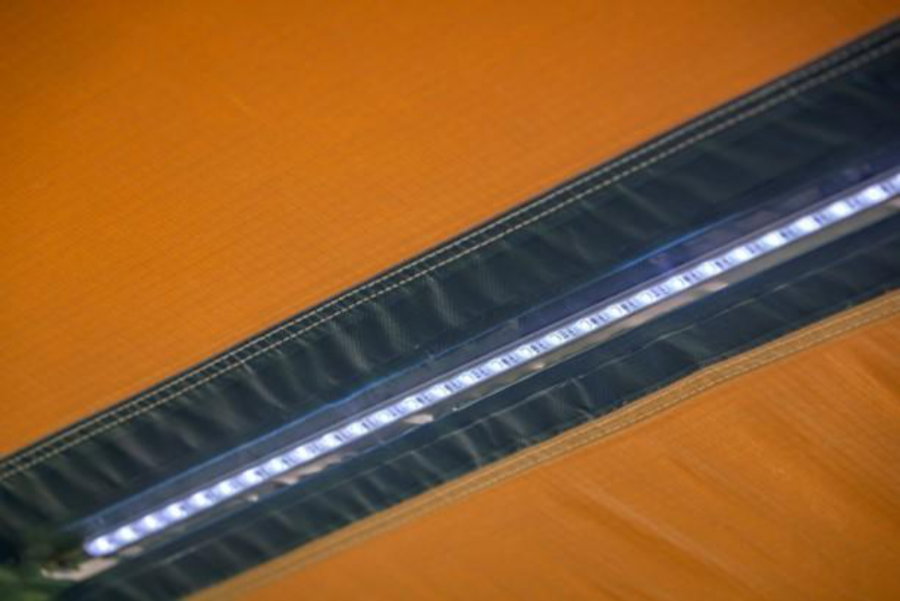 ARB Touring Markise inkl. LED Alu-Leiste Hartschale, 2000mm breit, 2500mm lang