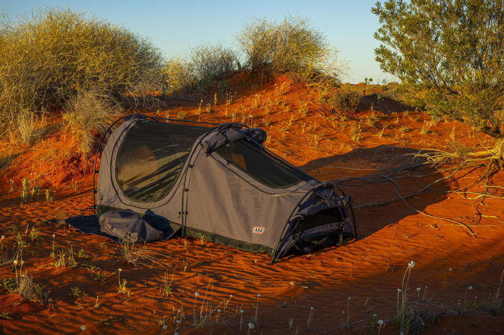 ARB SkyDome 3 Single Swag Zelt 2100 x 900 x 800 mm (LxBxH), grau