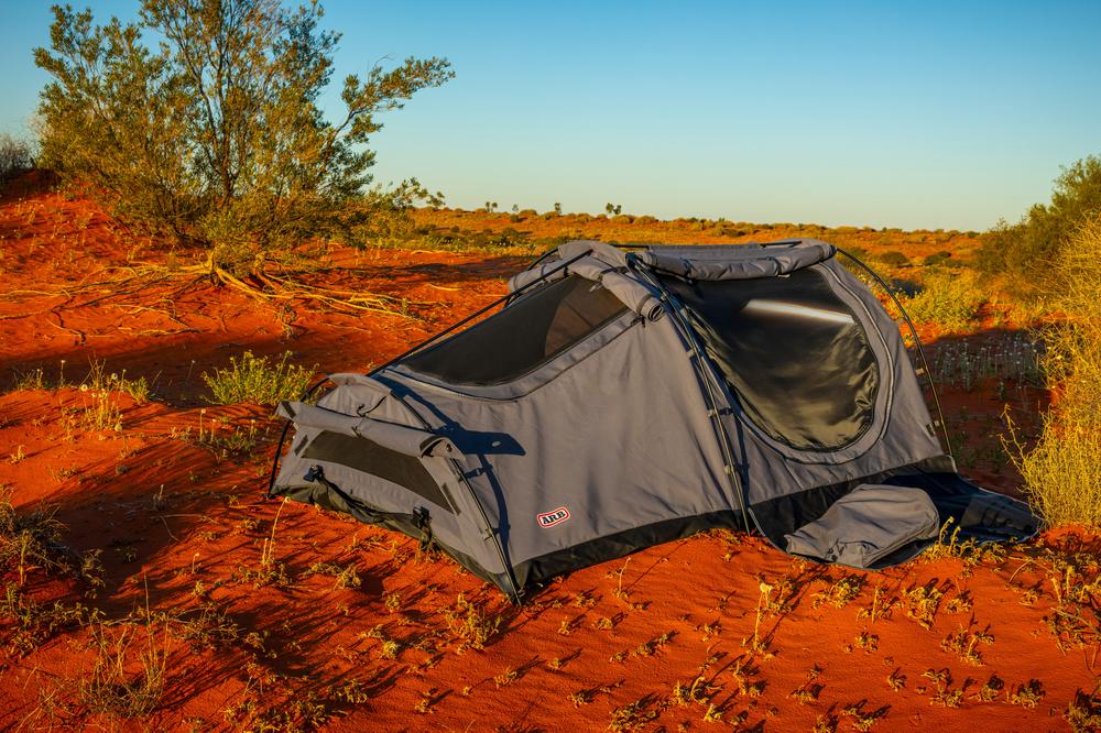 ARB SkyDome 3 Double Swag Zelt 2100 x 1400 x 800 mm (LxBxH), grau