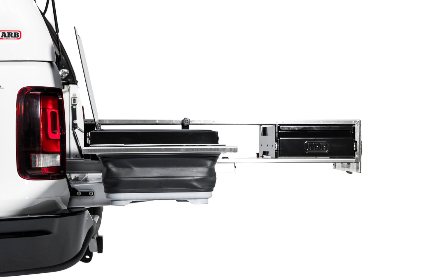 ARB Slide Kitchen 1355mm Schublade inkl. Kocher, Ablage, Schublade & Spülbecken