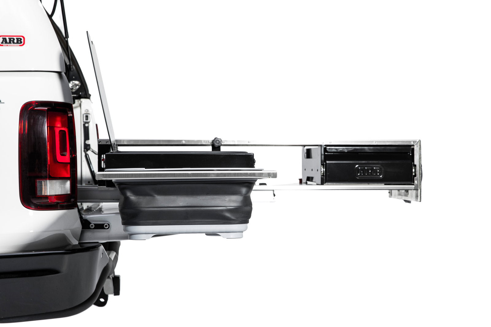 ARB Slide Kitchen 1355mm Schublade inkl. Kocher, Ablage, Schublade & Spülbecken
