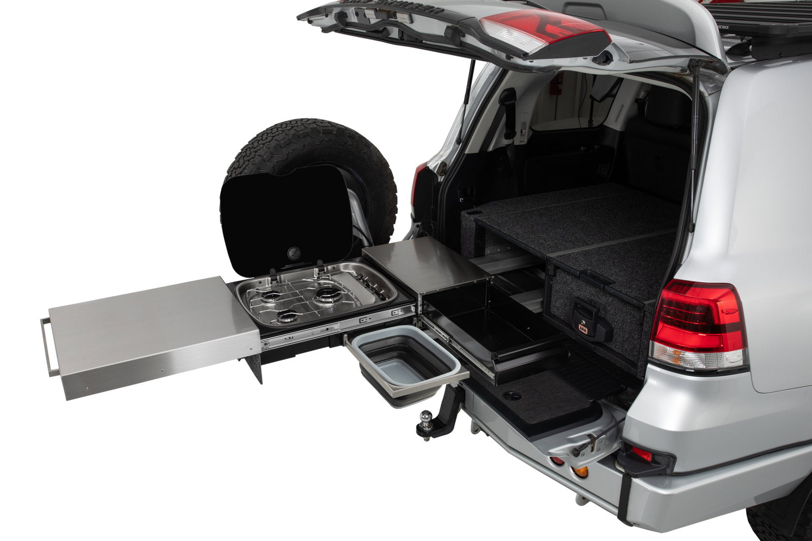 ARB Slide Kitchen 1045mm Schublade inkl. Kocher, Ablage, Schublade & Spülbecken