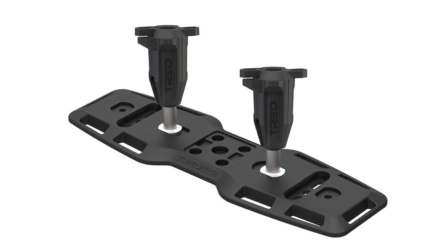 ARB TRED PRO Montagekit (1 Stk) mit 2 Gewindebolzen & 2 Rändelmuttern