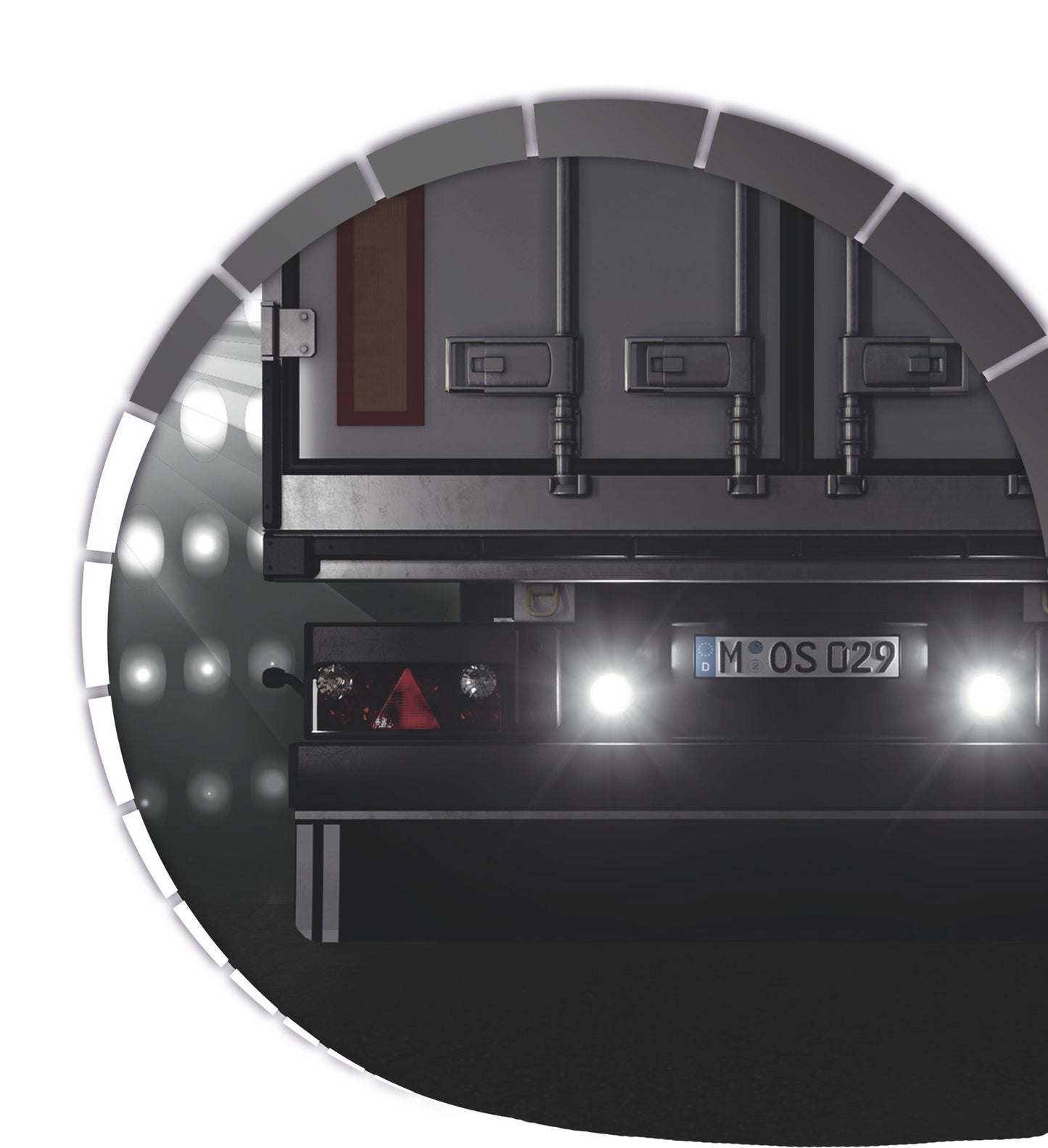 OSRAM LED Rückfahrscheinwerfer VX120R-WD 12/24V, 15W, rund