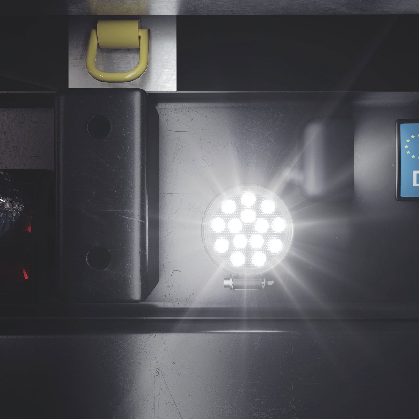 OSRAM LED Rückfahrscheinwerfer VX120R-WD 12/24V, 15W, rund