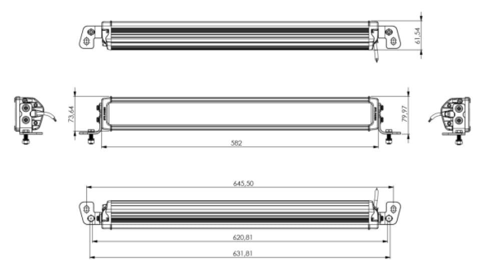 OSRAM LED Scheinwerfer VX500-CB 12/24V, 4100 lm