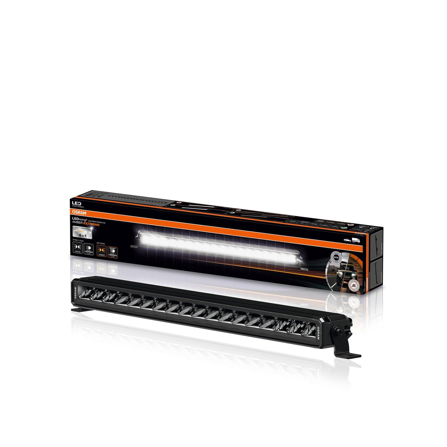 OSRAM LED Scheinwerfer MX500-CB Amber Extreme, 12/24V, 5700 Lumen