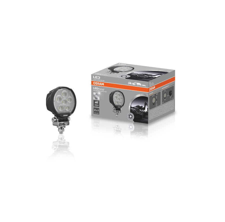 OSRAM LED Arbeitsscheinwerfer VX100-WD Set (1 Stk.) rund, 12/24V