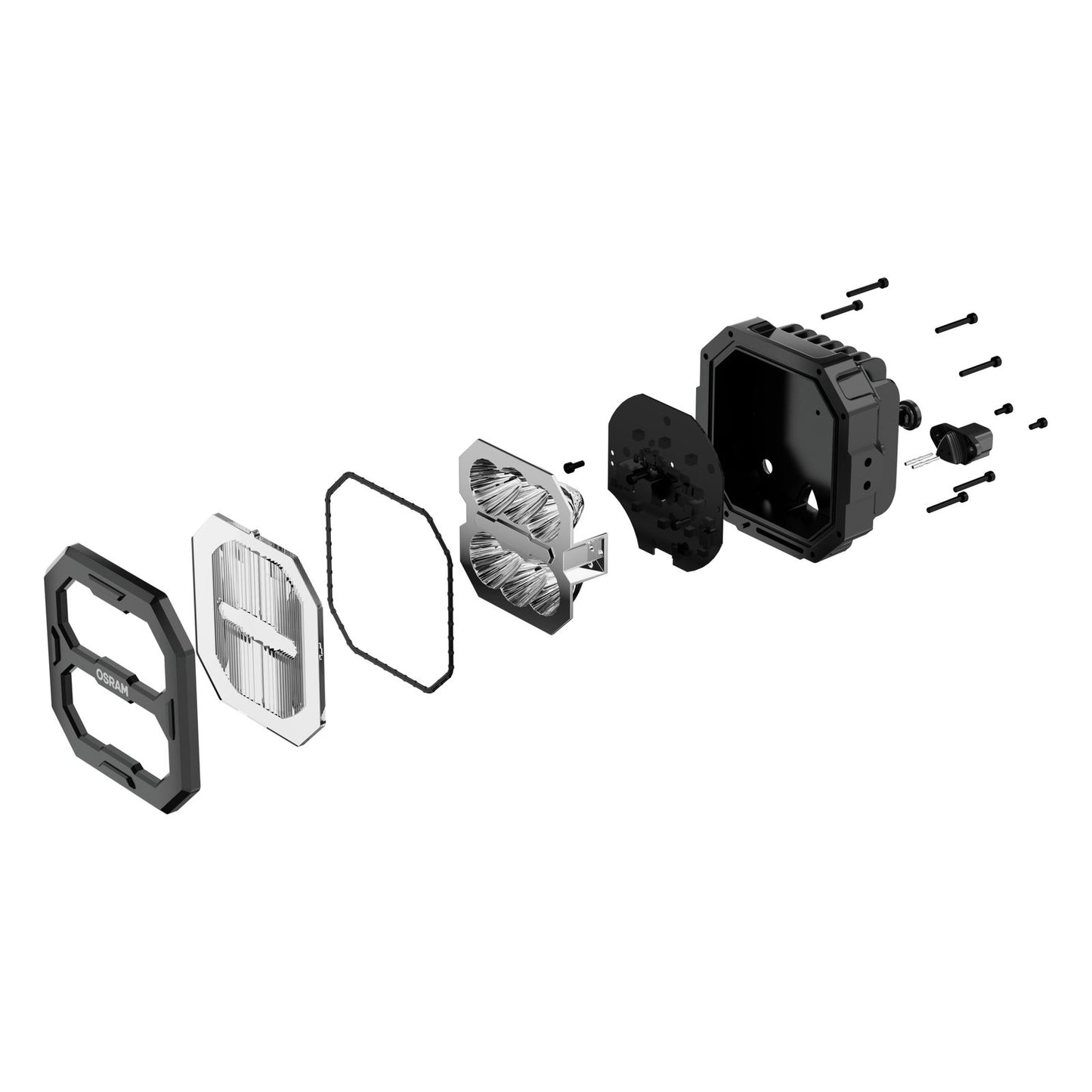 OSRAM LED Scheinwerfer Cube PX4500 Ultra Wide, 12/24V