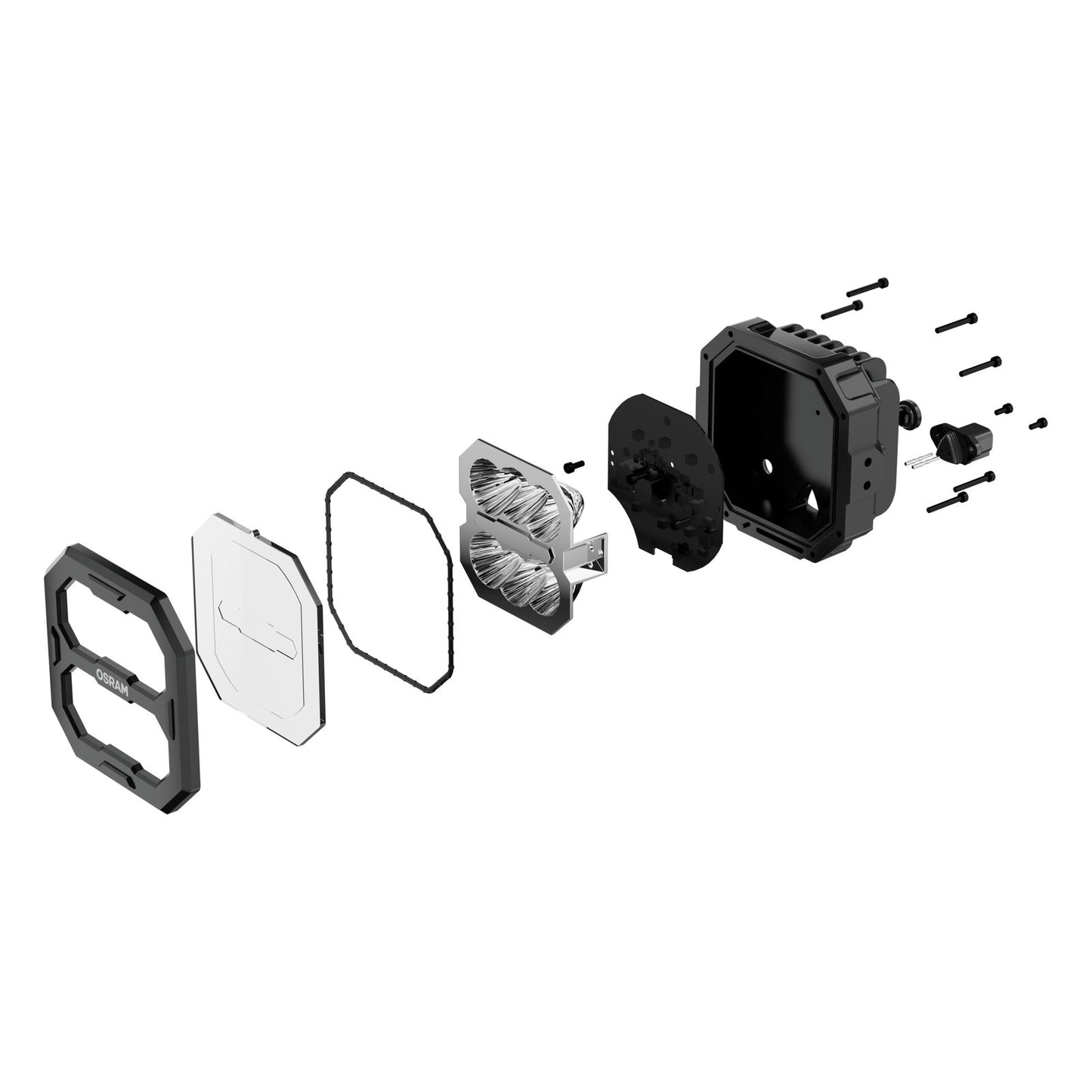 OSRAM LED Scheinwerfer Cube PX4500 Spot, 12/24V