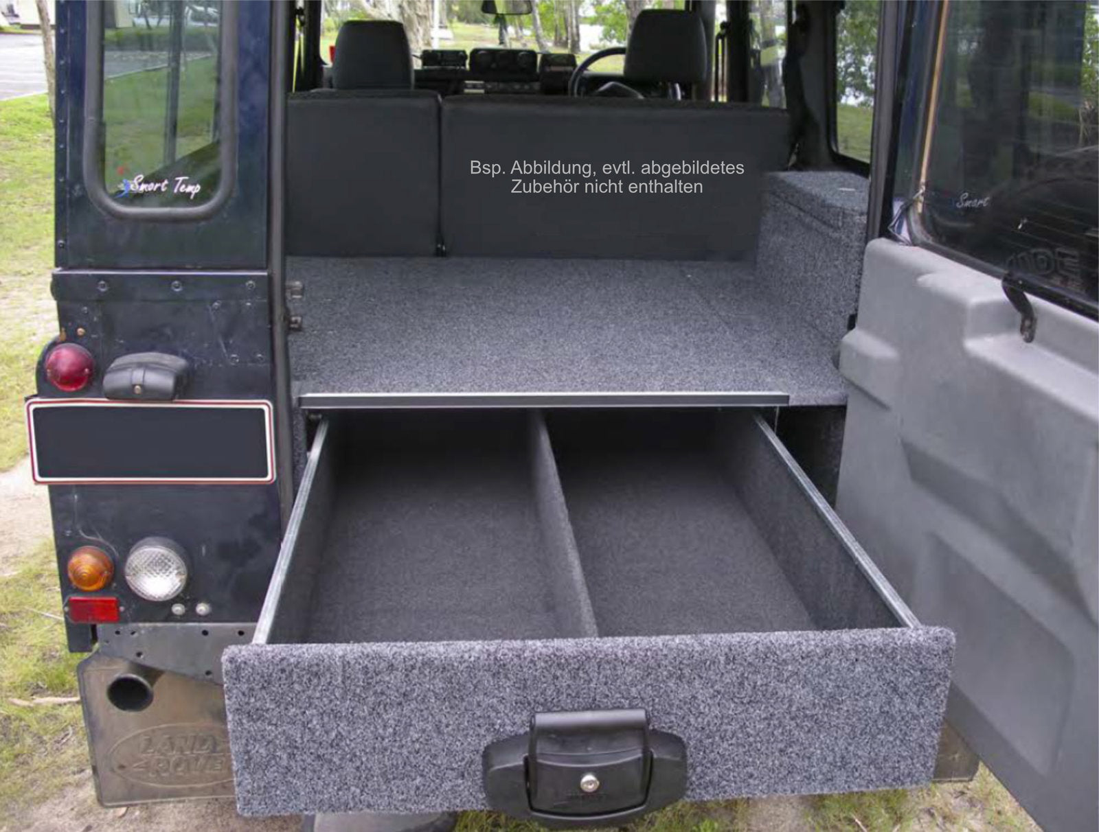 Outback Schublade für LR Defender 90,110 130, 02-16, 790x1070x280 (Außen in mm)
